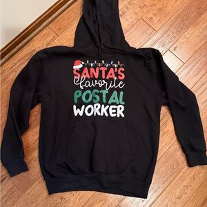 Santa's Favorite Postal Worker Hoodie